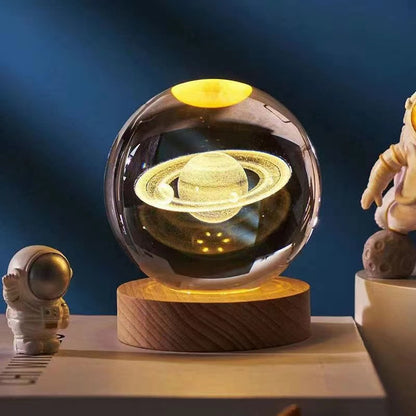 Esfera de cristal lúmina 3D
