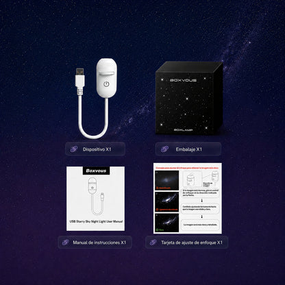 Astrolux™ - Proyector de Galaxias y Estrellas HD