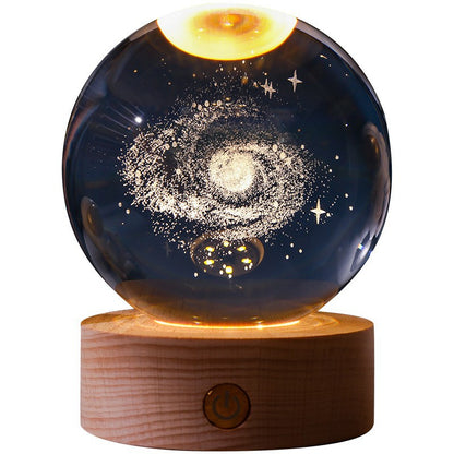 Esfera de cristal lúmina 3D